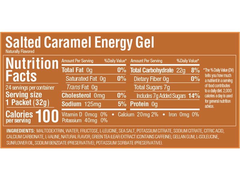 GU Salted Caramel, Gel,