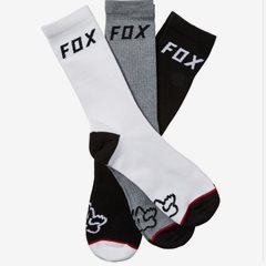 FOX CREW SOCK 3 PACK (MISC) ONE SIZE