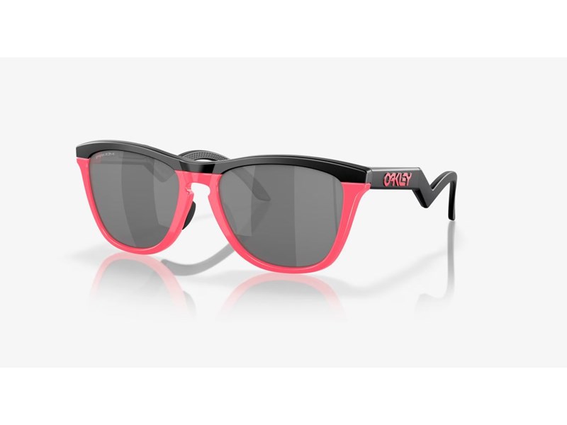 Frogskins Hybrid, Matte Black, Neon Pink / Prizm Black Lenses,