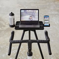 Laptop Race Table Natural Oak + Holder Kit