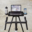 Laptop Race Table Natural Oak + Holder Kit
