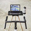 Laptop Race Table Natural Oak + Holder Kit
