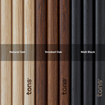 Rack D . Shoes + 2x Glasses + Helmet + Tray Natural Oak