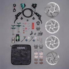 SRAM Maven Ultimate Stealth Expert Kit Teal Splatter