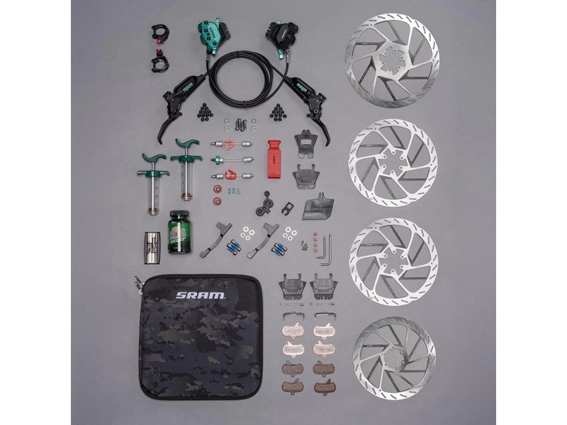 SRAM Maven Ultimate Stealth Expert Kit Teal Splatter