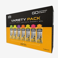 SIS GO Isotonic Energy Variety Pack 7 Isotonic Gels