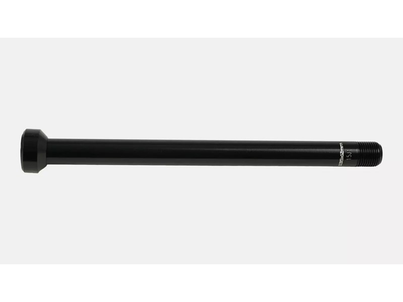 AXL REAR, ROAD THRU-AXLE, 12X135MM (SCS), BOLT ON, 5MM HEX HEAD, M12X1.0PX163MM, BLACK