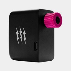 MUC-OFF Electric pump Airmach Electric Mini Pro Inflator 120 Psi Black/pink