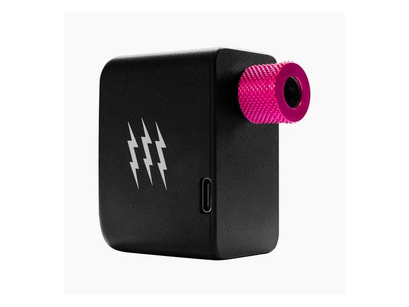 MUC-OFF Electric pump Airmach Electric Mini Pro Inflator 120 Psi Black/pink