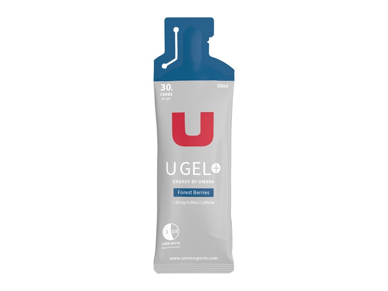 U Gel (30g Carbs) Skogsbär + koffein