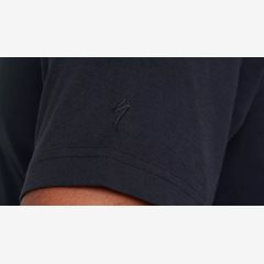 HERITAGE TEE SS BLK