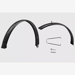 FND MY23 TERO X 5.0 &amp; 6.0, 650B, FRONT &amp; REAR FENDER SET W/ MOUNTING HARDWARE
