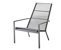 Cane Line Fåtölj Edge Highback Stapelbar