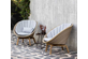 Cane Line Loungefåtölj Peacock M/Teak Ben Soft Rope