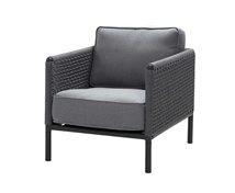 Cane Line Loungefåtölj Encore Inkl. Grey Cane-Line Airtouch