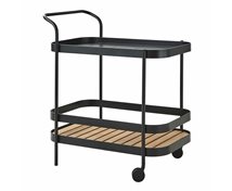 Cane Line Barvagn Roll Inkl. Teak Bricka