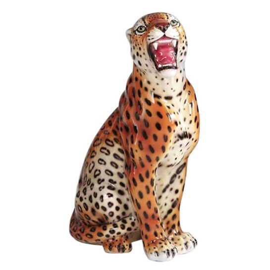 RBA Porslinsfigur Leopard Liten