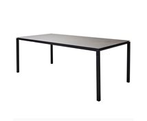 Cane Line Matbord Pure Rektangulärt Lava Grey