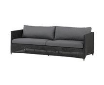 Cane Line Soffa Diamond 3 Sits inkl Dynor