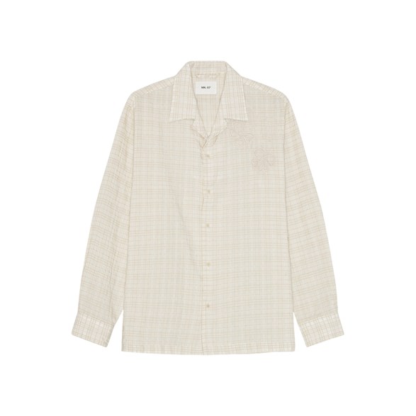 NN07 Ben Ls 50041 Shirt Ivory