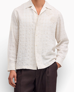 NN07 Ben Ls 50041 Shirt Ivory