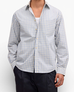NN07 Deon Shirt 50035 Ecru Check