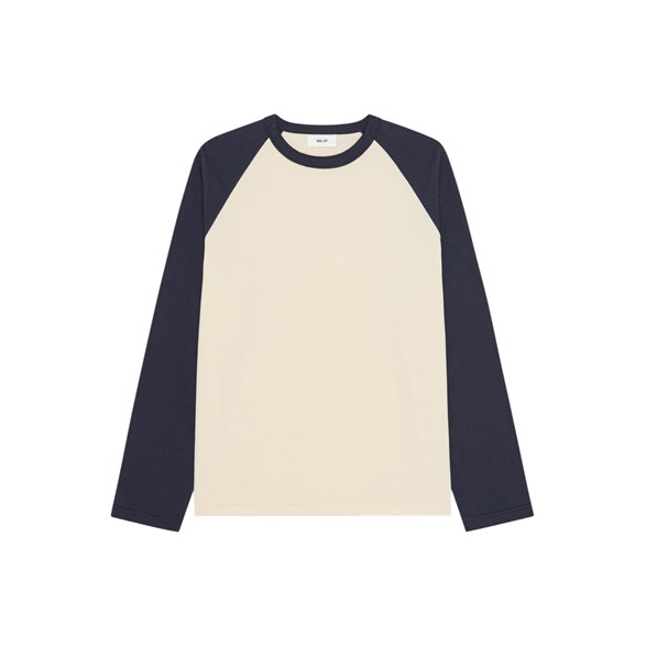 NN07 Regie Ls T-Shirt 3508 Navy Blue