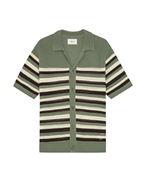 NN07 Lars Polo Cardigan Sea Spray