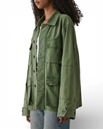 Jeanerica Lucy Jacket Chevron Green