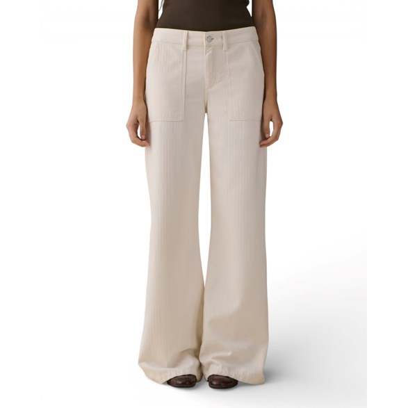 Jeanerica Guell Trousers Chevron Ecru