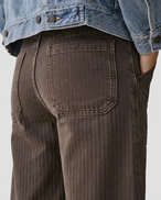 Jeanerica Guell Trousers Chevron Brown