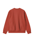 Carhartt WIP American Script Sweatshirt Oxride Red