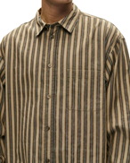 Wood Wood Carter Shirt Desert Palm Stripe