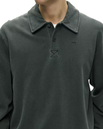 Wood Wood Thiago Polo Washed Black