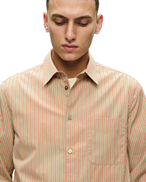 Wood Wood Adrian Shirt Poinciana Stripe