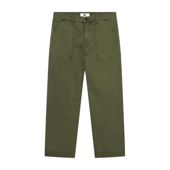 Wood Wood Wwheino Trousers Grape Leaf