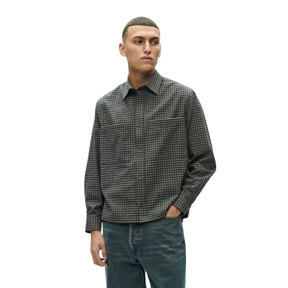 Wood Wood Nico Shirt Black Check