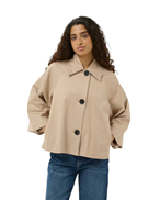 InWear Hinoa Cape Jacket Sandstone