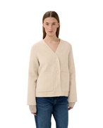 InWear Haizley Scarf Coat Ecru