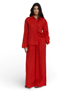 Twist & Tango Aprilia Linen Trousers Poppy Red