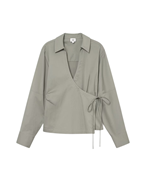 Twist & Tango Mella Wrap Shirt Khaki