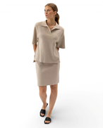 Holebrook Lisse Skirt Khaki