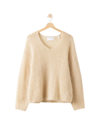 Holebrook Lilian V-Neck Sand