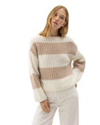 Holebrook Cajsa Sweater Off White/Warm Sand