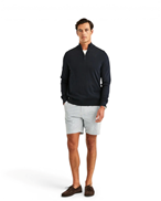 Morris Riley Half Zip Old Blue