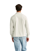 Morris Harland Ls Polo Shirt Off White