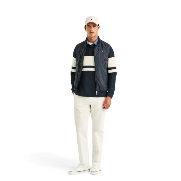 Morris Bradley Padded Vest Blue