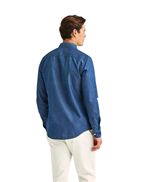 Morris Light Denim Shirt Slim Old Blue