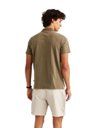 Morris Dylan Pique Shirt Olive