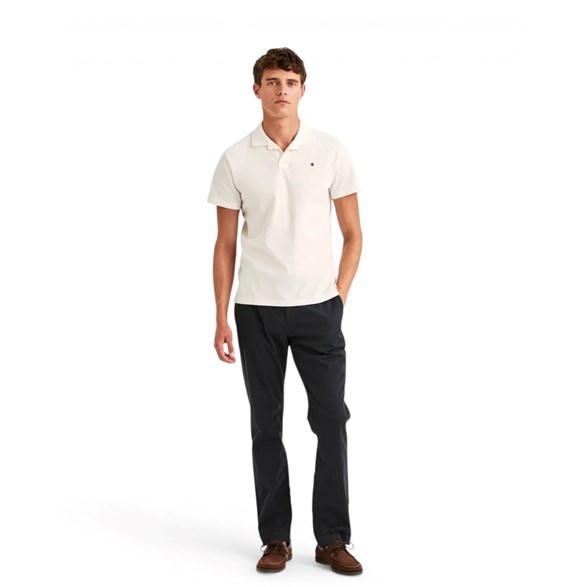 Morris Dylan Pique Shirt Off White